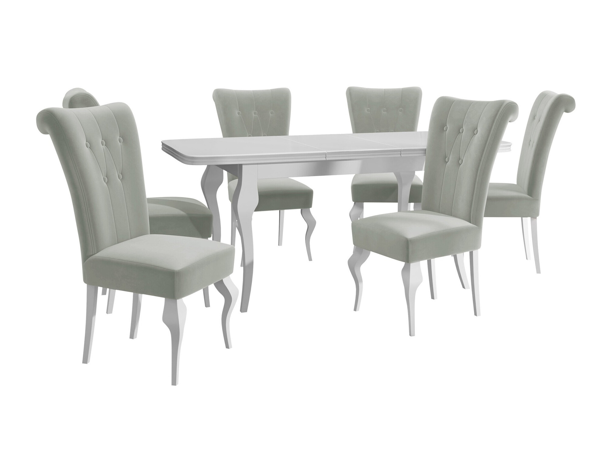 Conjunto de mesas y sillas para comedor Comfivo Gallina II (Magic Velvet 2240)