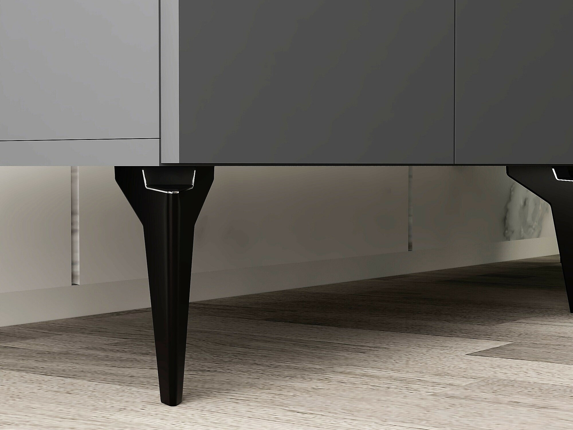 Aparador Kailua 2265 (Antracita + Plata)