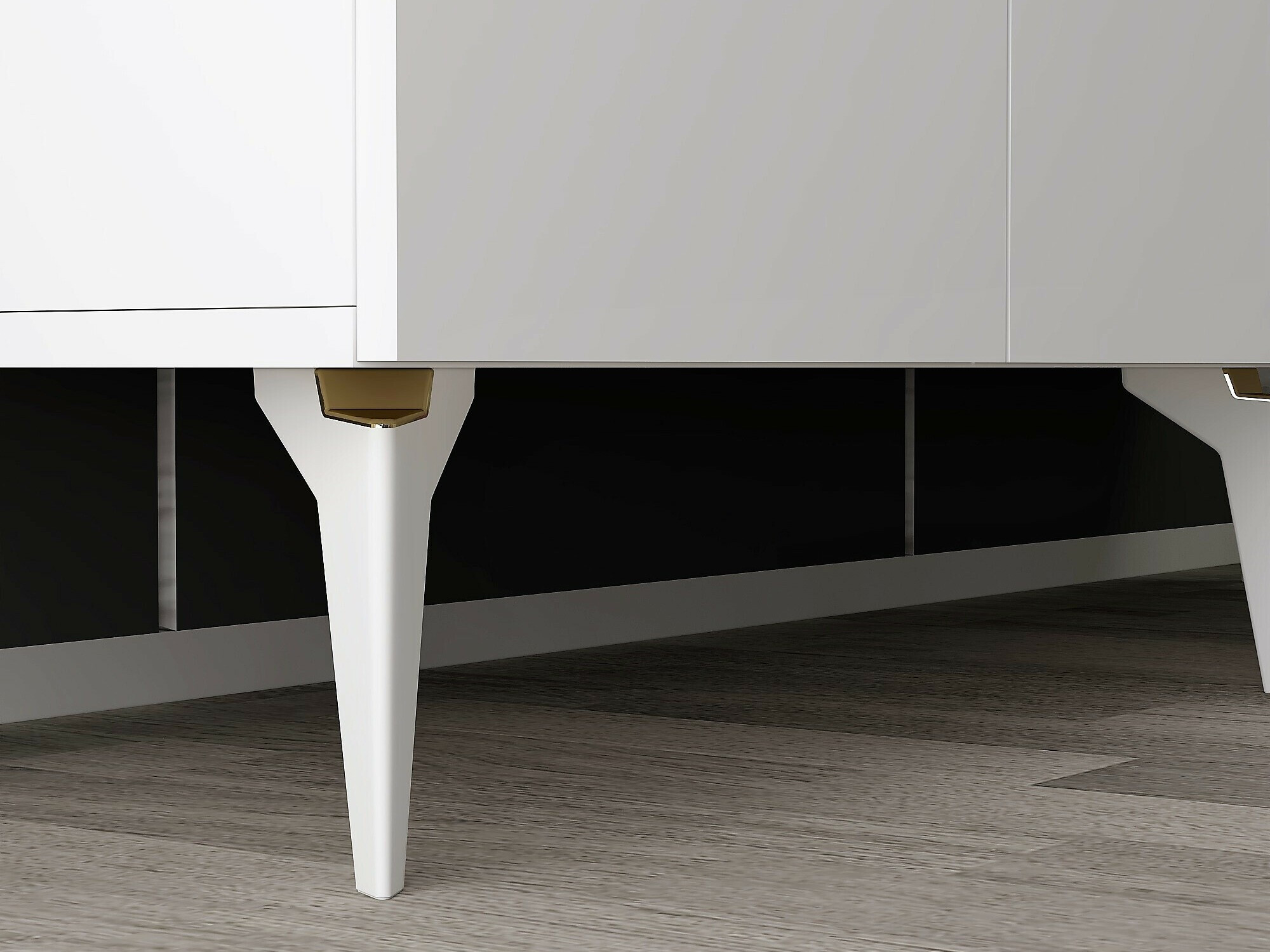 Aparador Kailua 2265 (Blanco + Dorado)