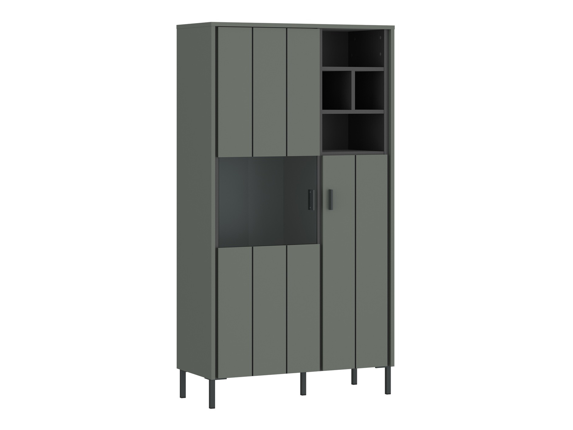 Estantería Morelmi 108 (Verde + Antracita)