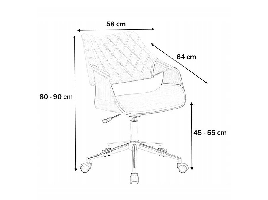 Silla de oficina Houston 1036