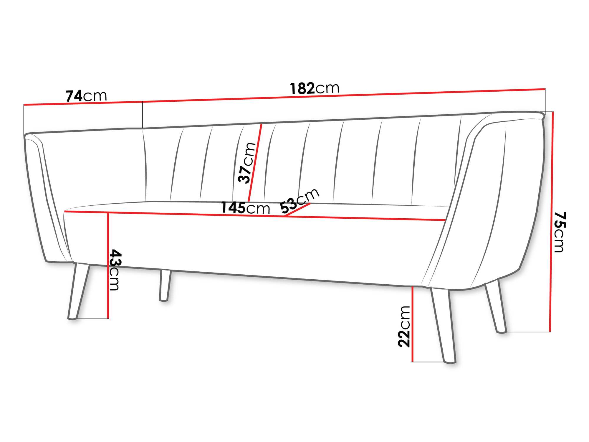 Sofá Glenview 103 (Kronos 27)