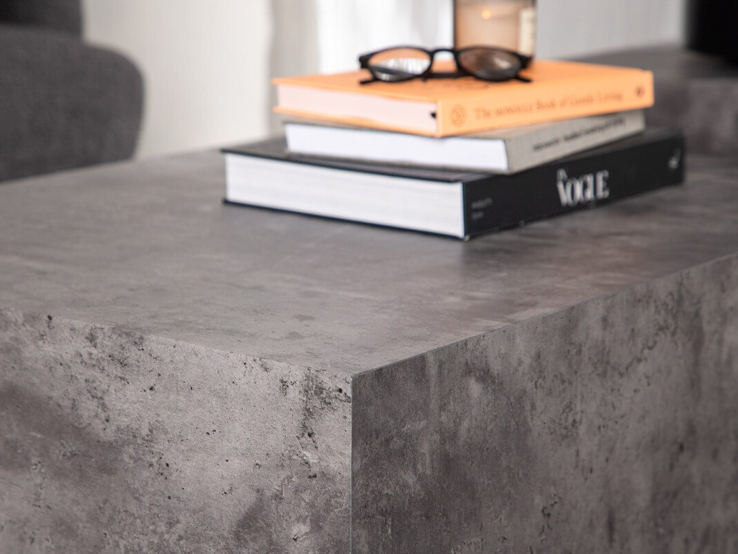 Conjunto mesa de centro Dallas 4539 (Gris)