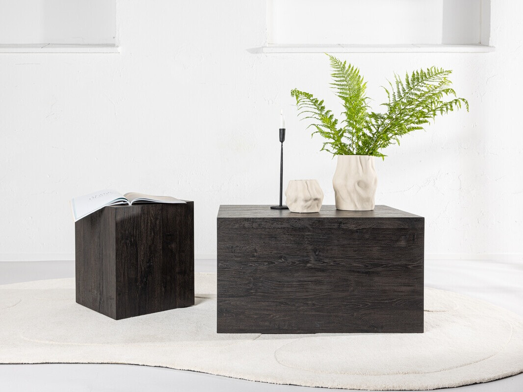 Conjunto mesa de centro Dallas 4539 (Marrón)