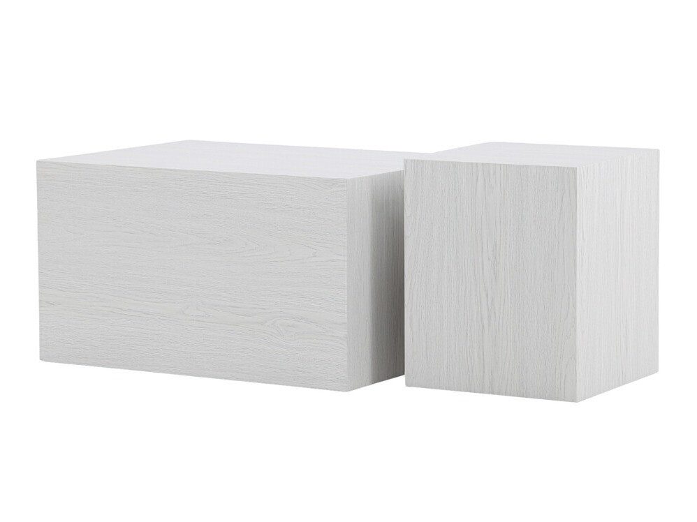 Conjunto mesa de centro Dallas 4539 (Roble blanqueado)