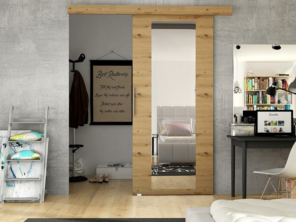 Puerta corredera Closico 180 (Roble Artisan)