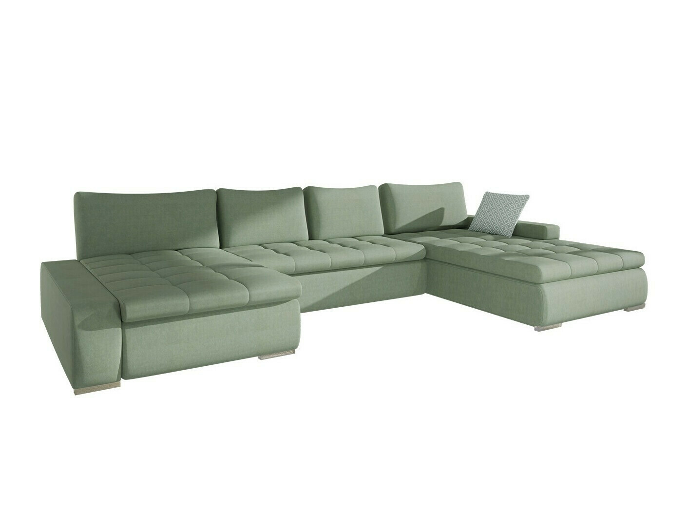 Sofá rinconero Comfivo 106 (Uttario Velvet 2954 + Evo 29)