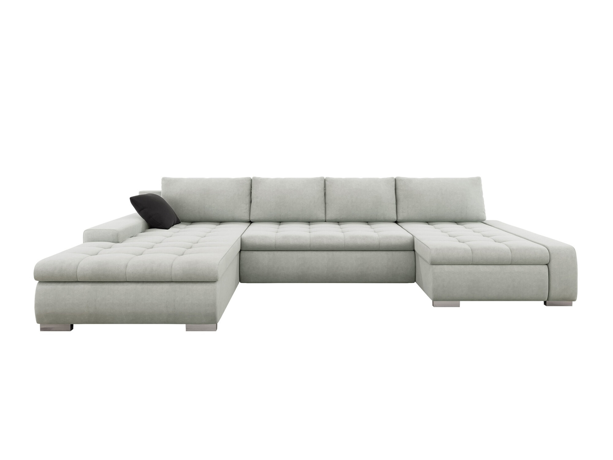 Sofá rinconero Comfivo 106 (Uttario Velvet 2973 + Uttario Velvet 2980)