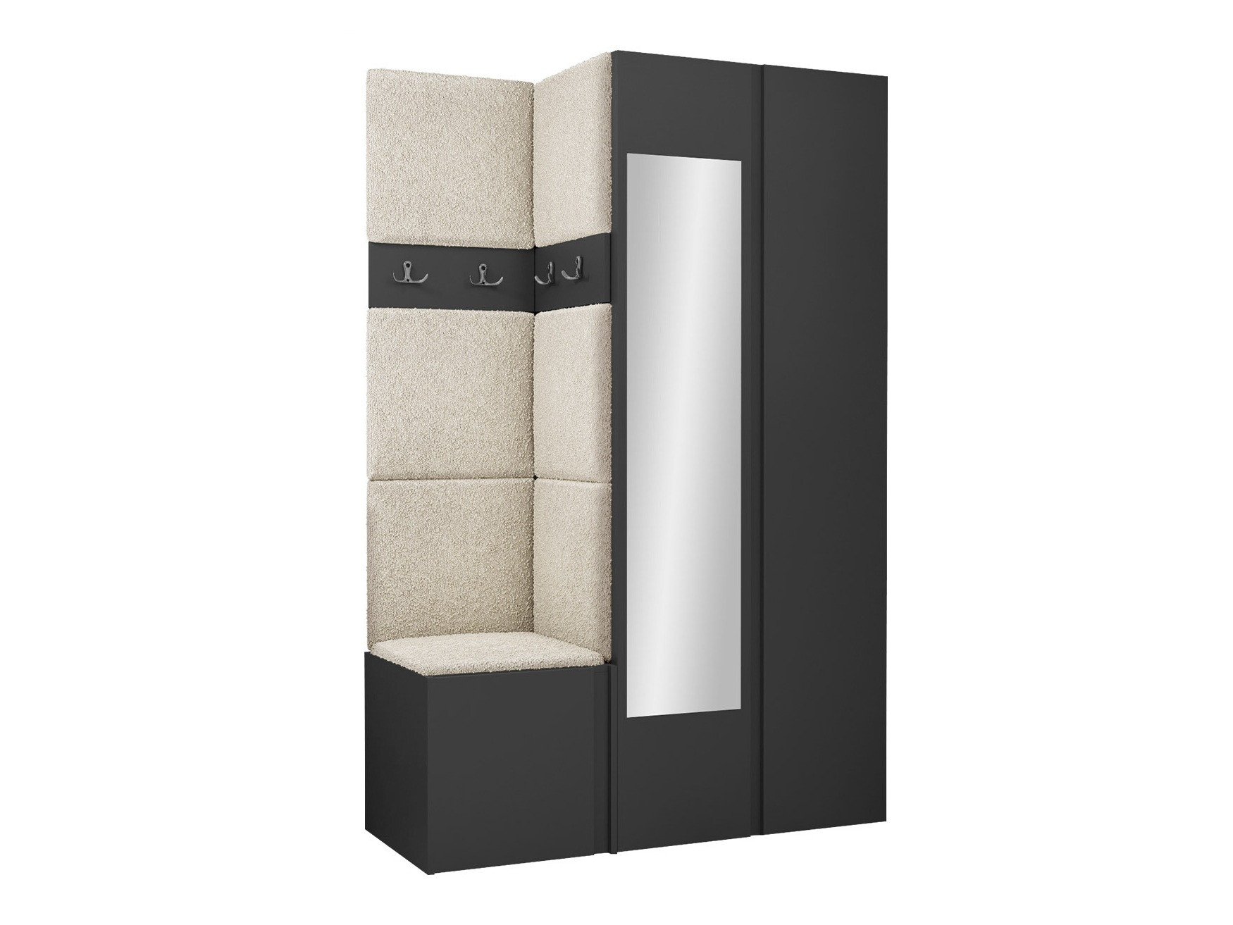 Conjunto para recibidor Hartford 350 (Grafito)