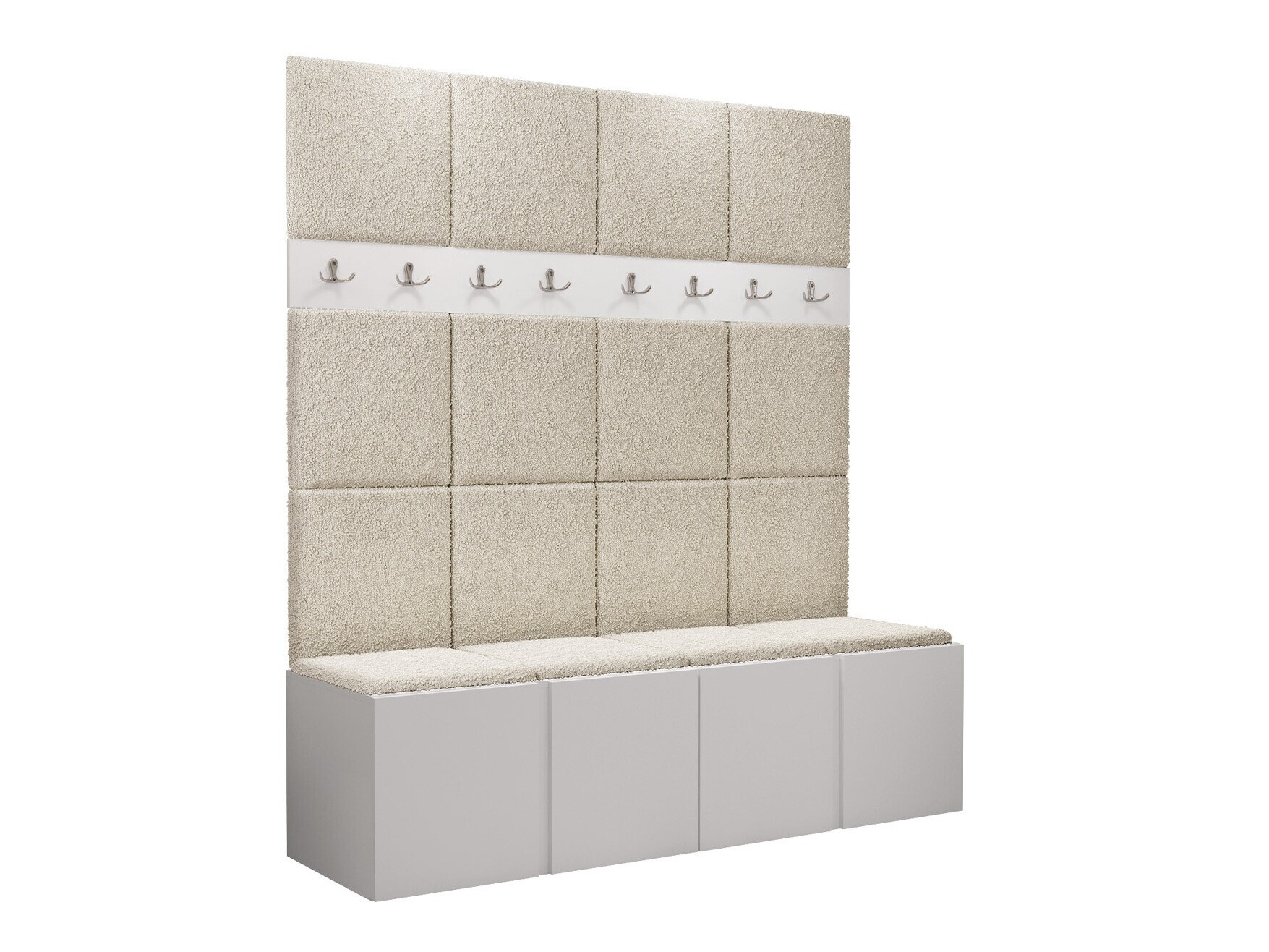 Conjunto para recibidor Hartford 268 (Blanco)