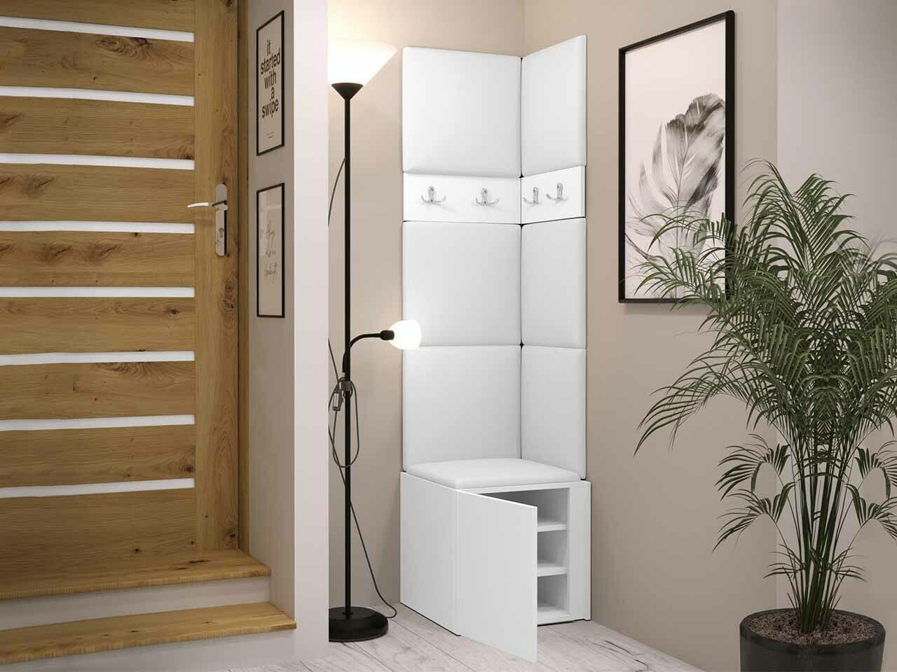 Conjunto para recibidor Hartford 347 (Blanco)