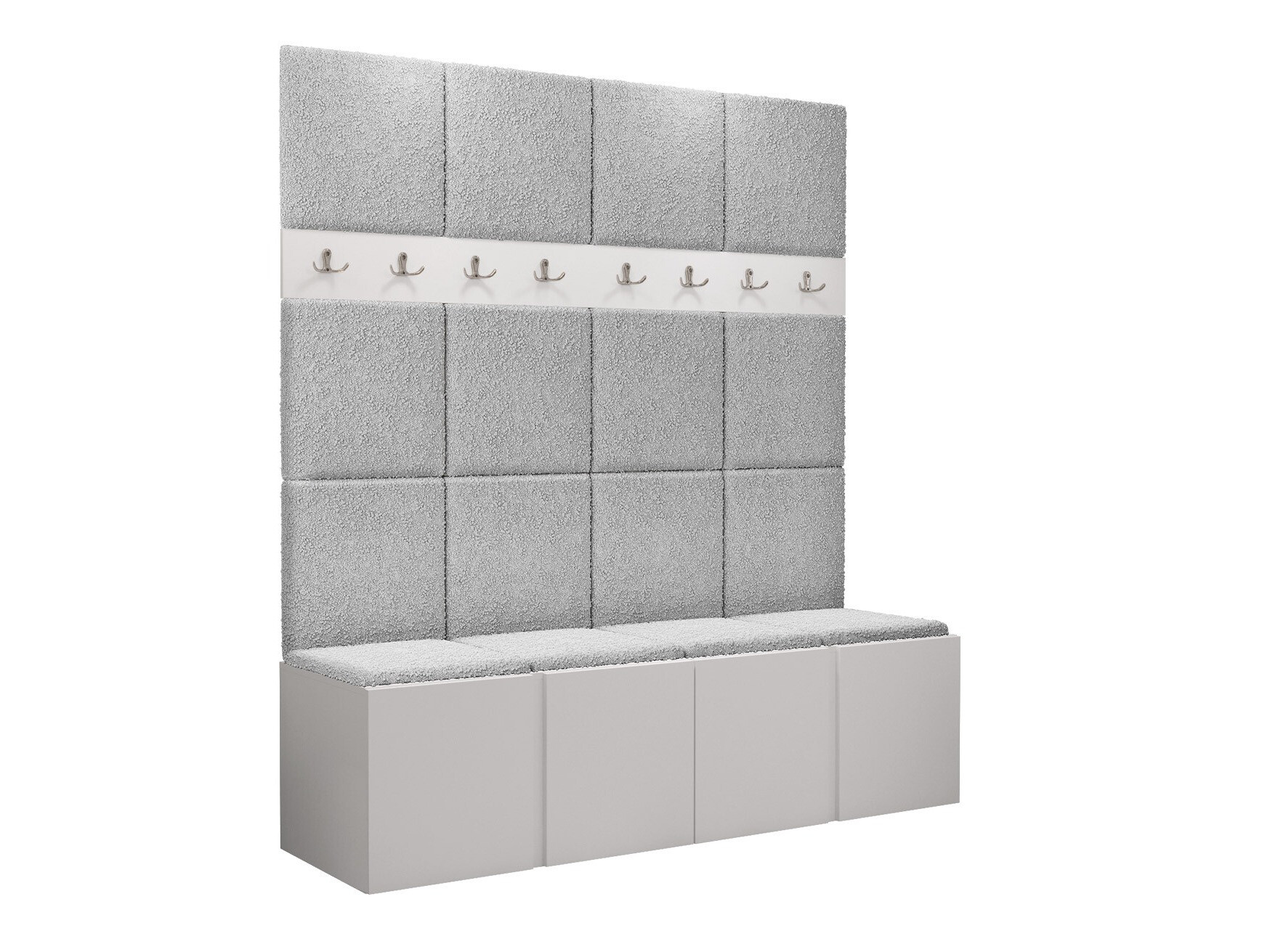 Conjunto para recibidor Pinis V (Blanco)