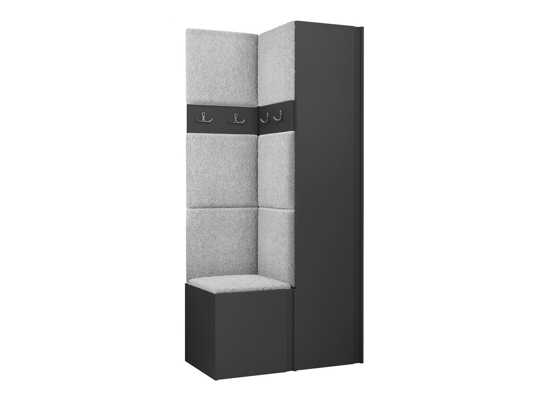 Conjunto para recibidor Pinis XXIV (Grafito)