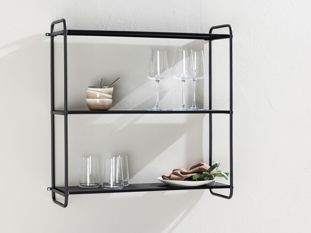 Estantería de pared Dallas 4550 (Negro)
