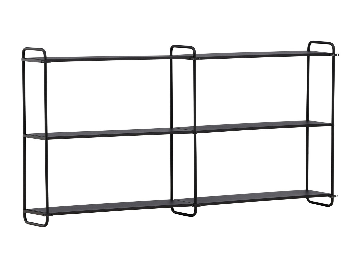 Estantería de pared Dallas 4551 (Negro)