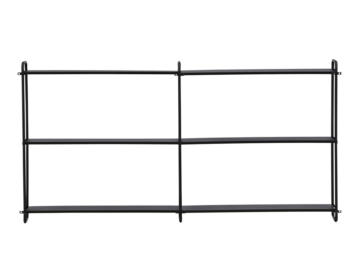 Estantería de pared Dallas 4551 (Negro)