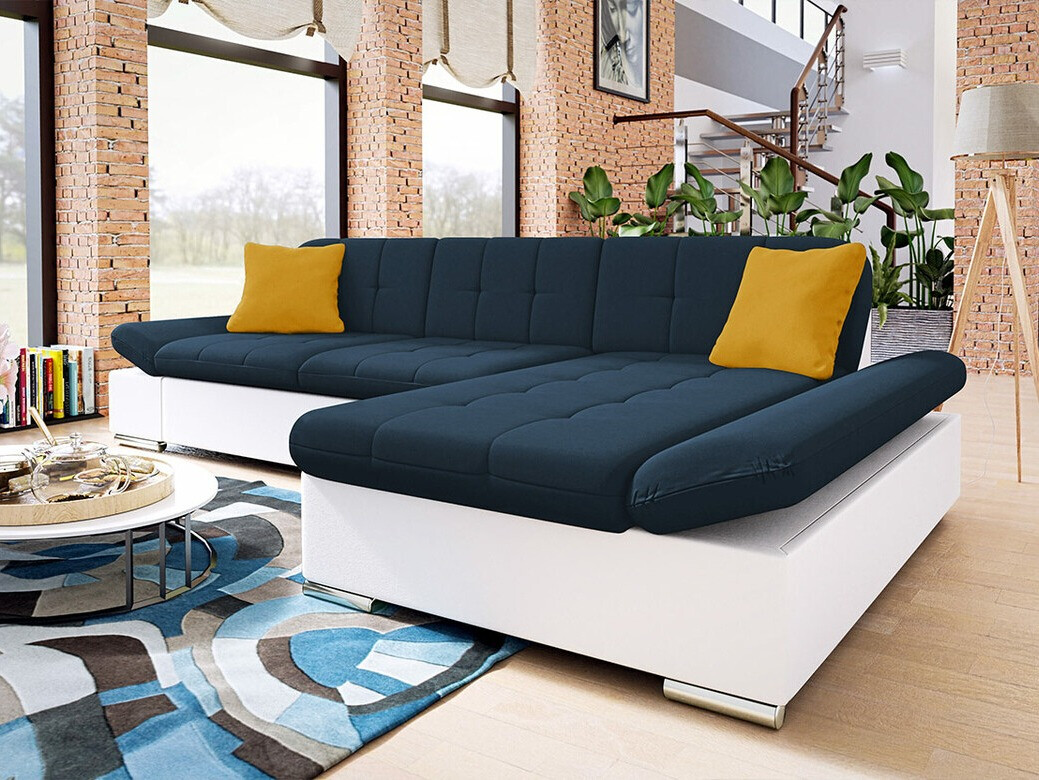 Sofá rinconero Comfivo 219 (Soft 017 + Uttario Velvet 2967 + Uttario Velvet 2959)