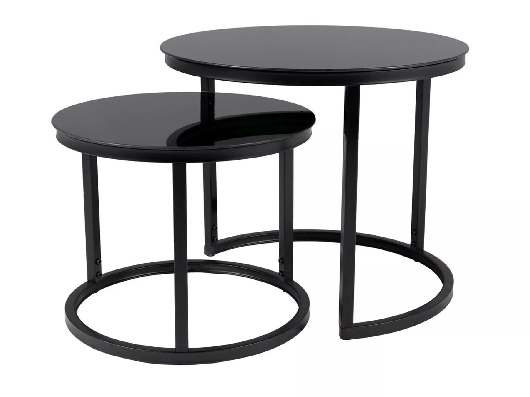 Conjunto de mesas Detroit 495 (Negro)