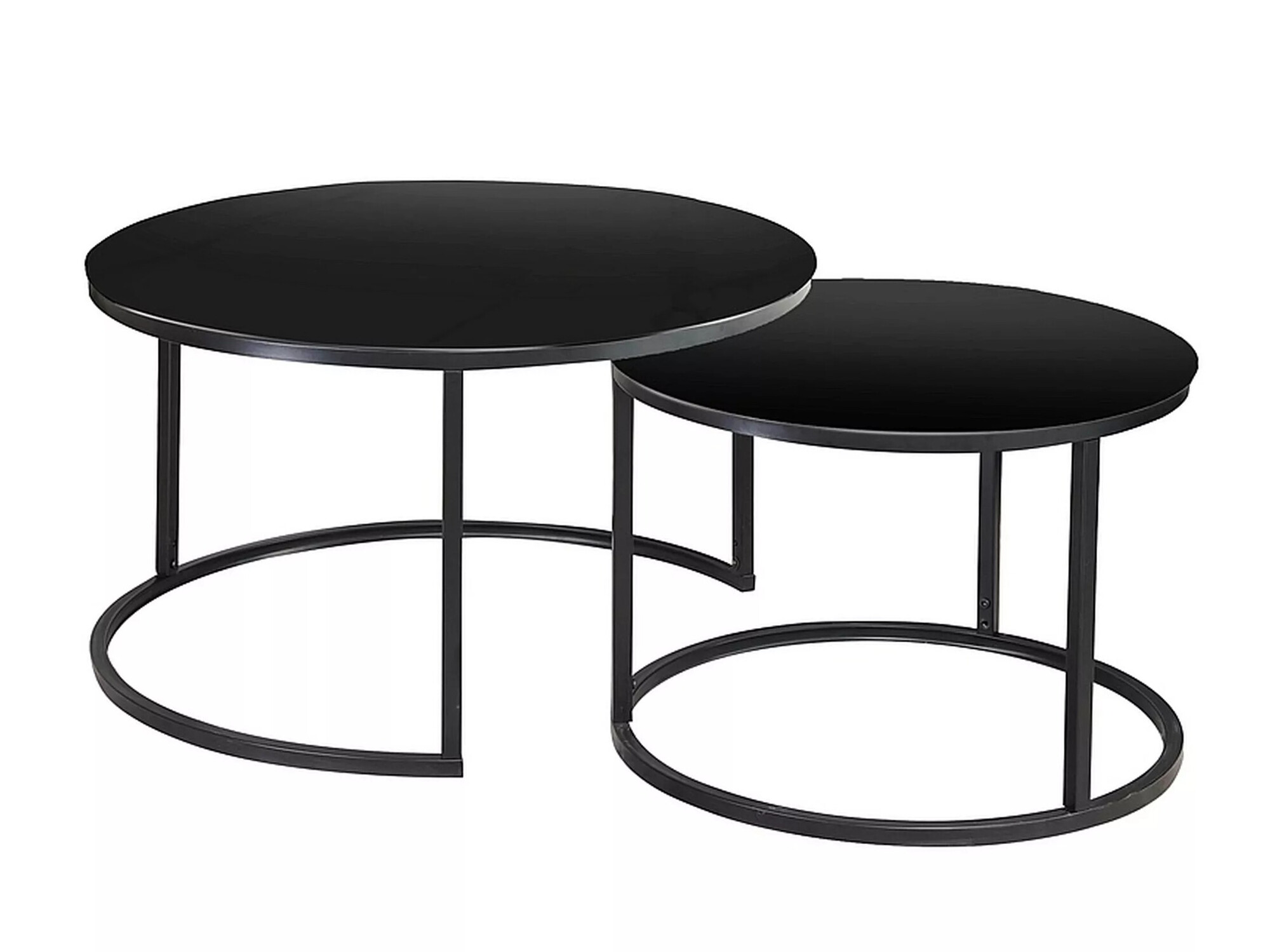 Conjunto mesa de centro Detroit 494 (Negro)