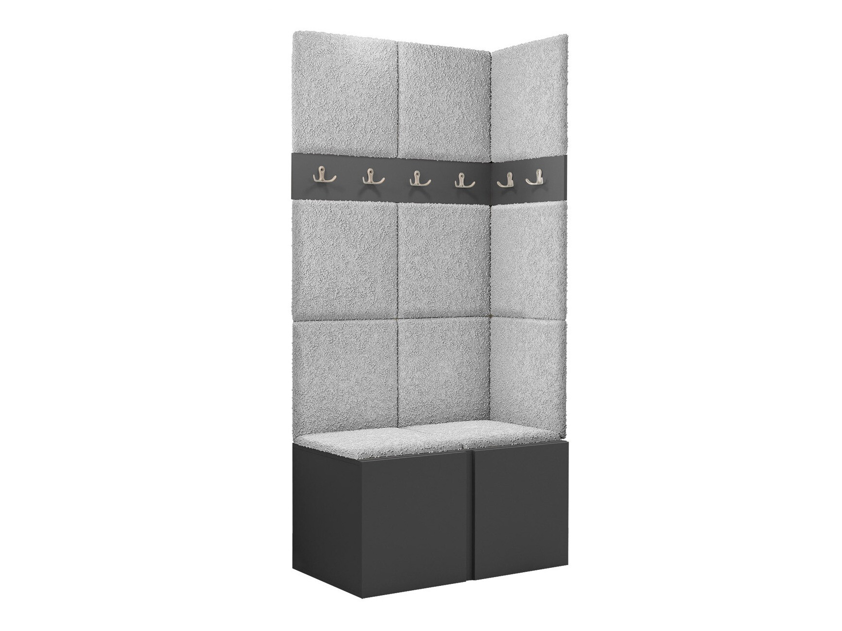 Conjunto para recibidor Hartford 264 (Grafito)