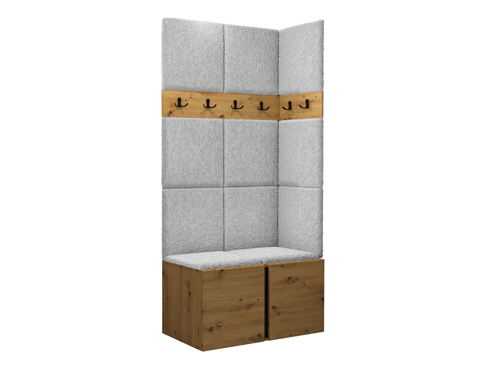 Conjunto para recibidor Hartford 264 (Roble Artisan)