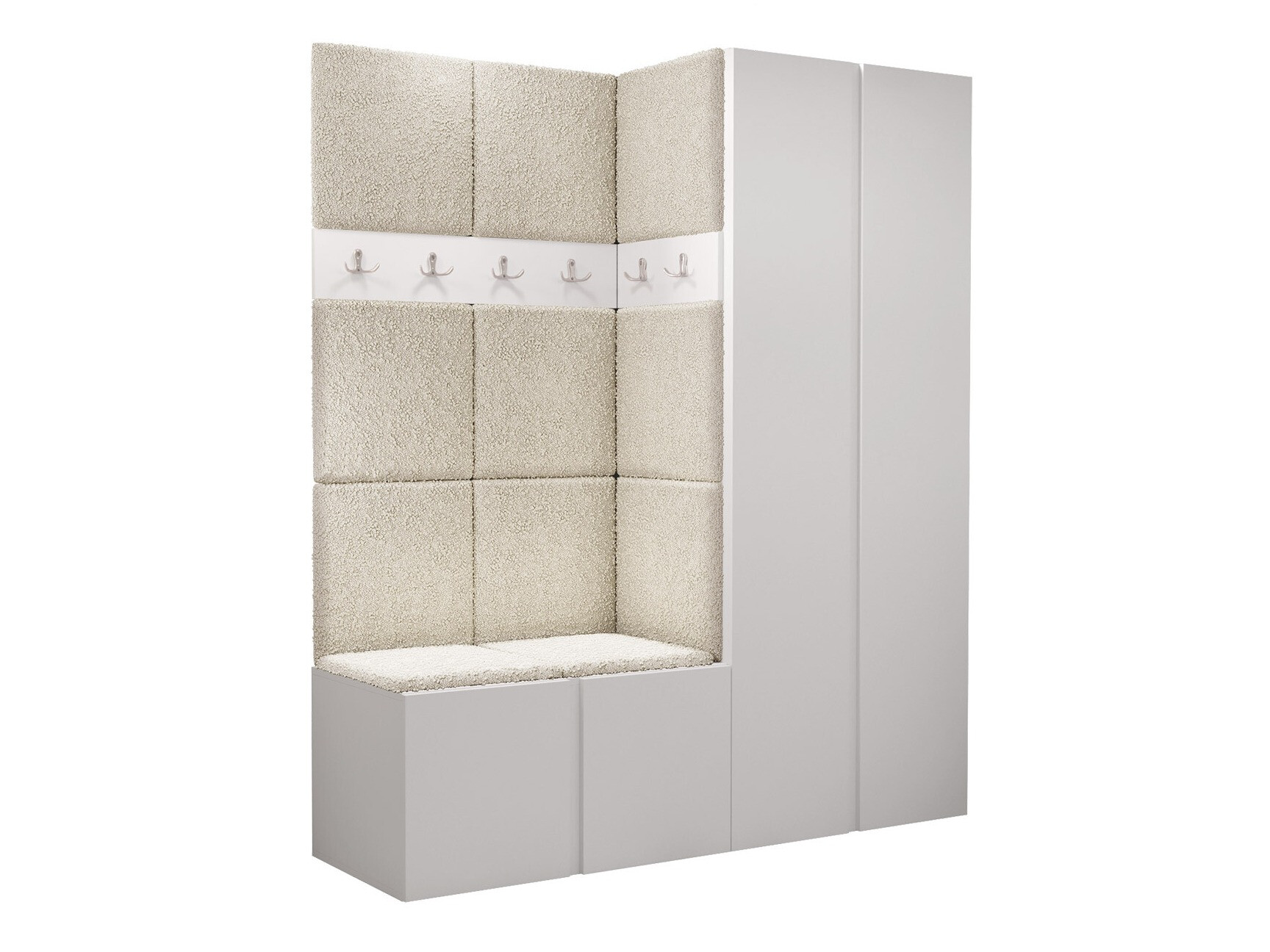 Conjunto para recibidor Hartford 266 (Blanco)