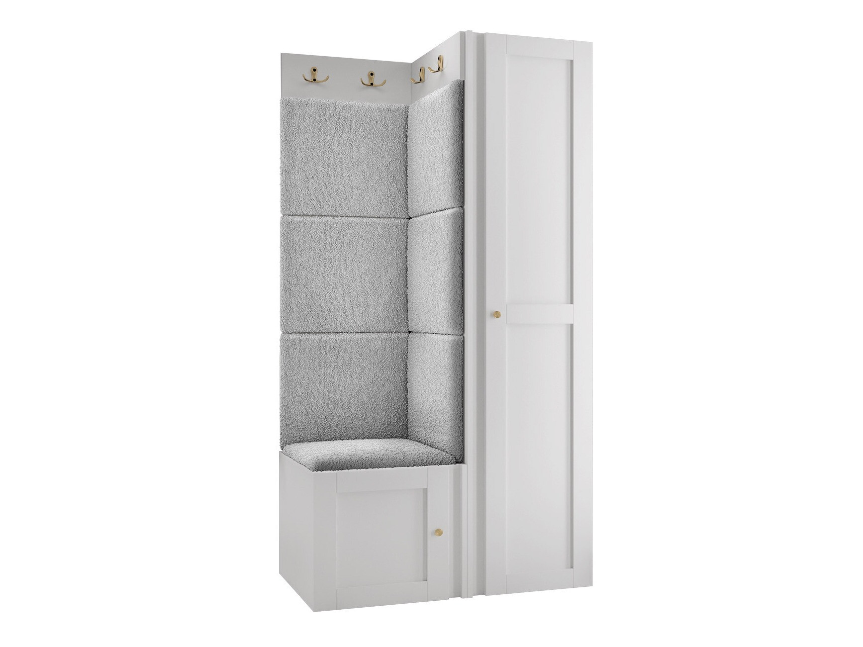 Conjunto para recibidor Hartford 381 (Blanco)