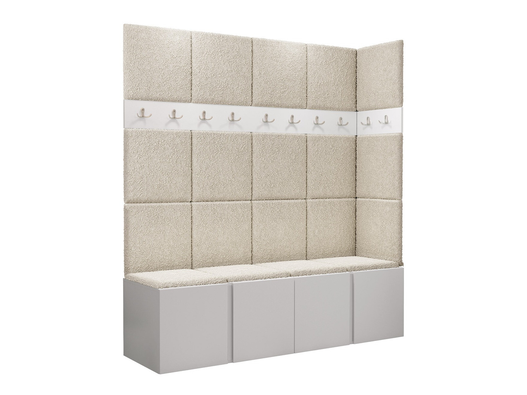 Conjunto para recibidor Pinis II (Blanco)