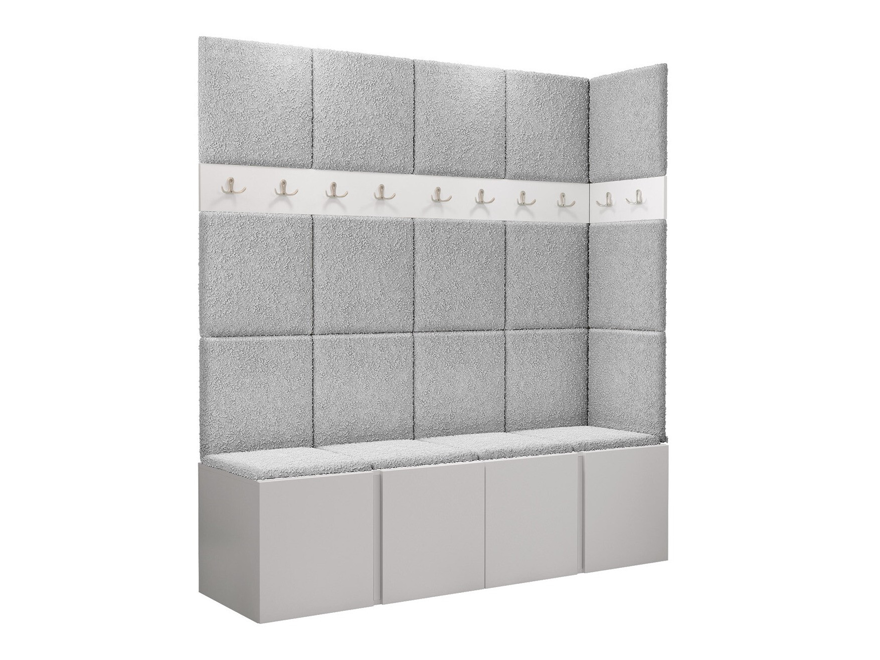 Conjunto para recibidor Pinis II (Blanco)