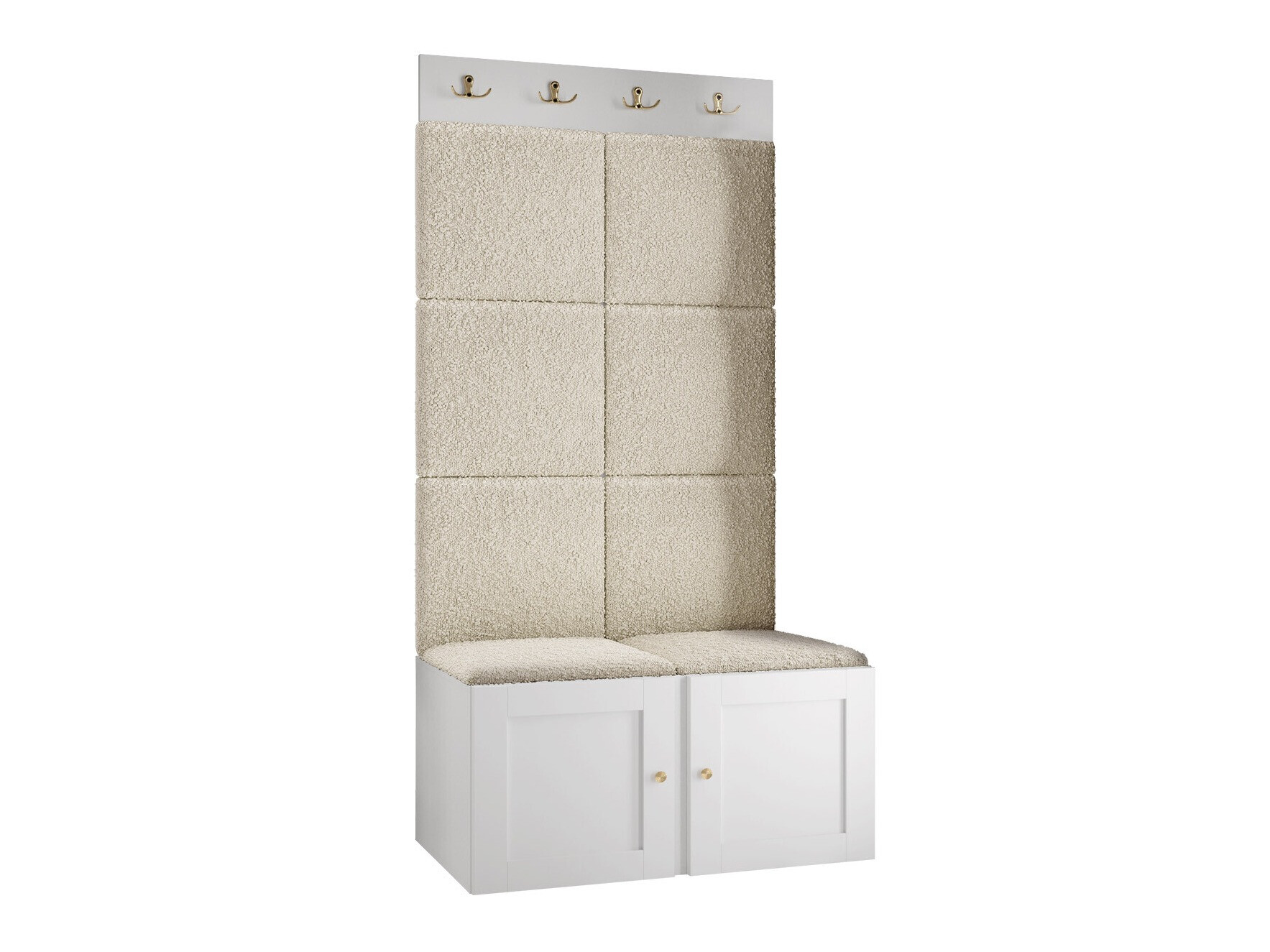 Conjunto para recibidor Hartford 375 (Blanco)