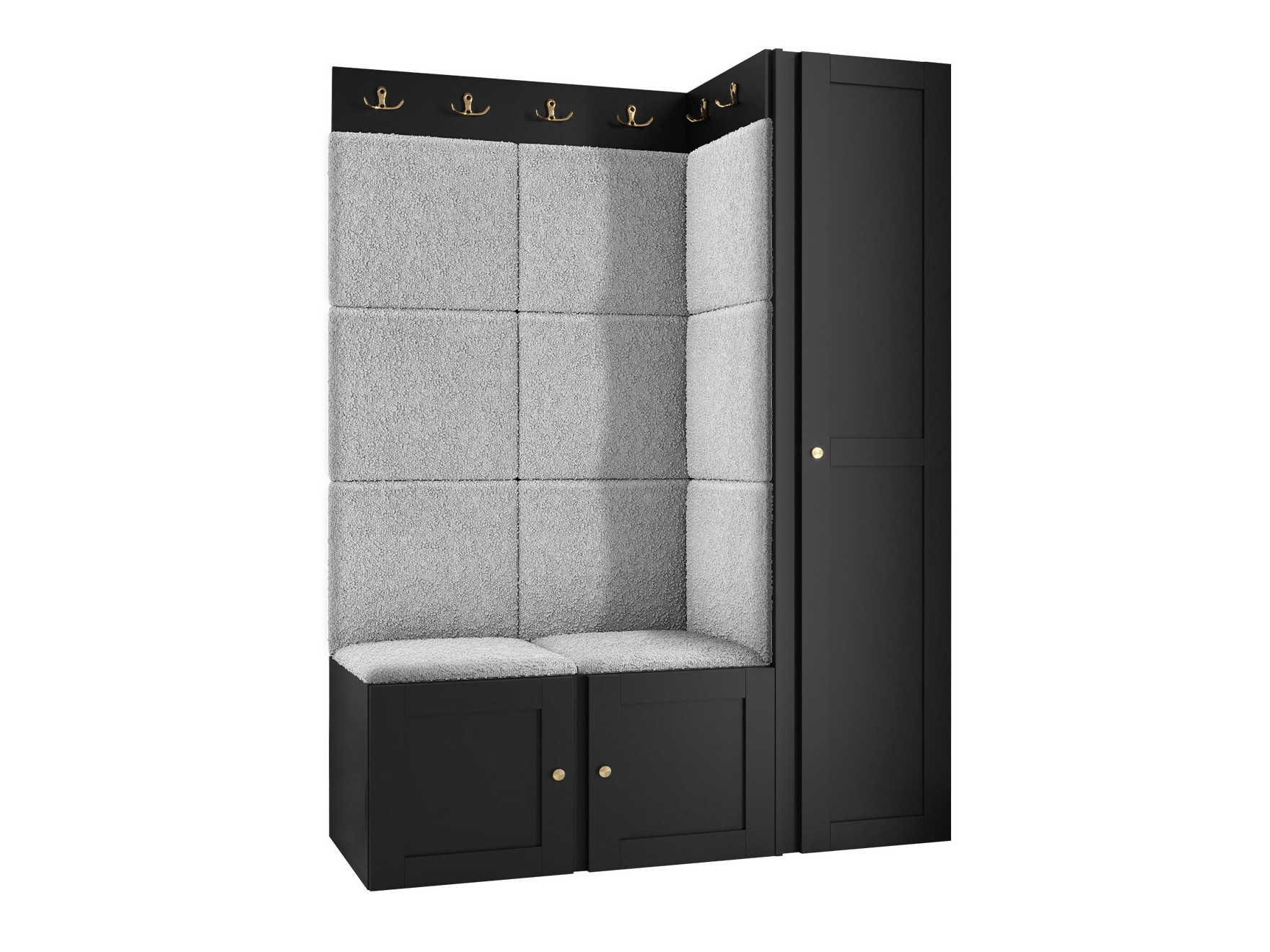 Conjunto para recibidor Hartford 377 (Blanco)