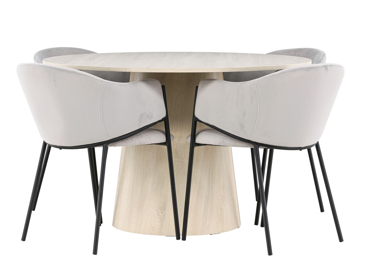 Conjunto de mesas y sillas para comedor Dallas 4555