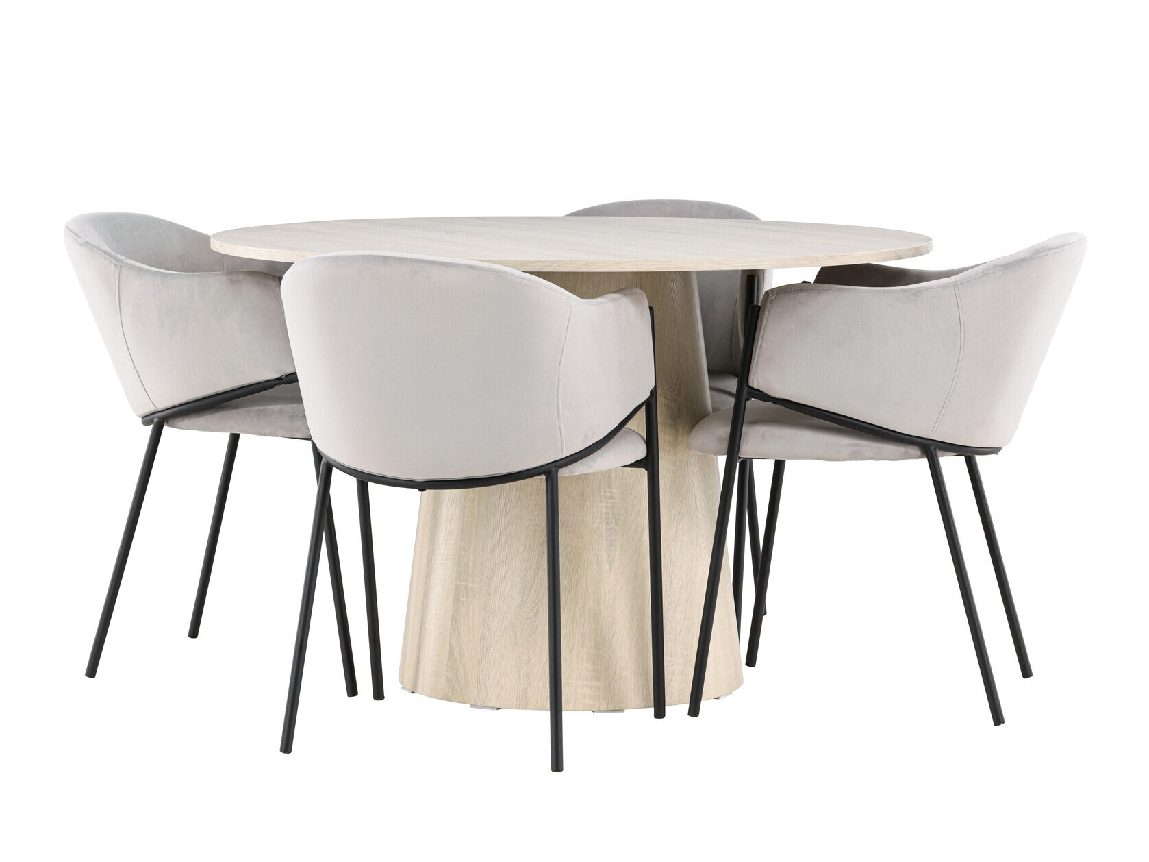 Conjunto de mesas y sillas para comedor Dallas 4555