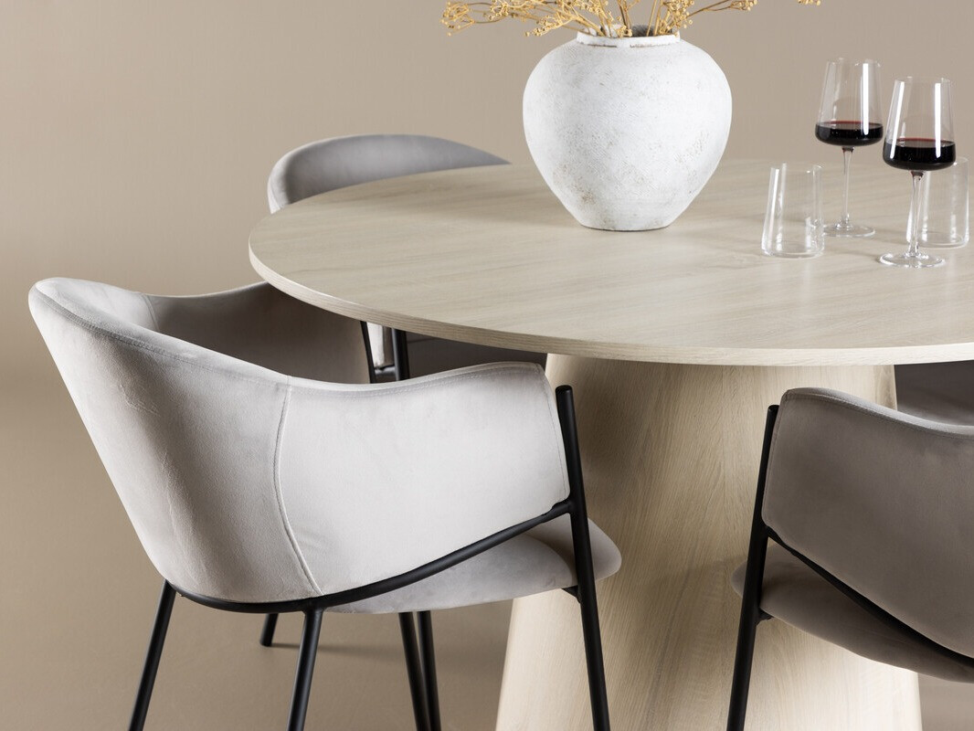 Conjunto de mesas y sillas para comedor Dallas 4555