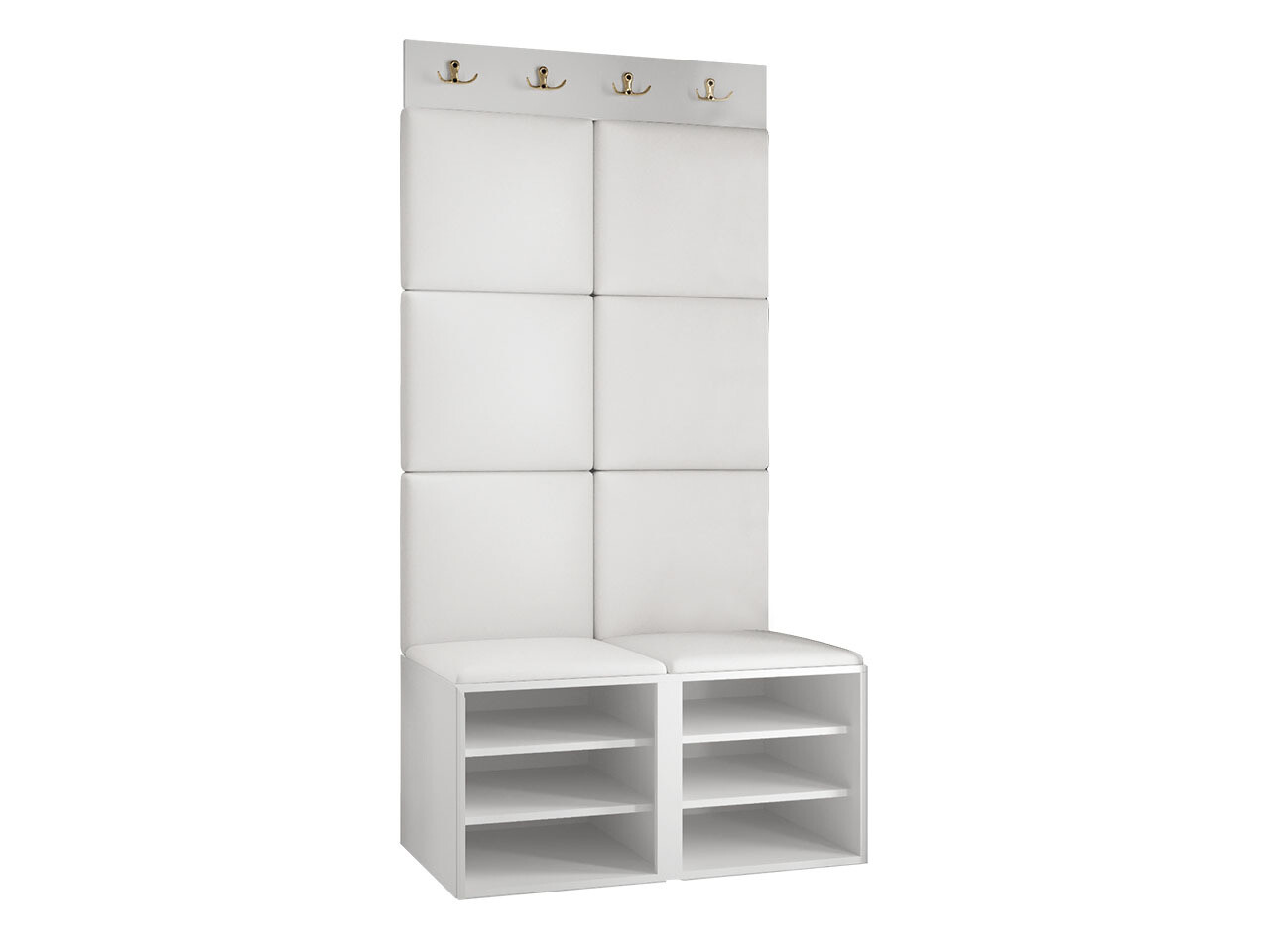 Conjunto para recibidor Hartford 383 (Blanco)