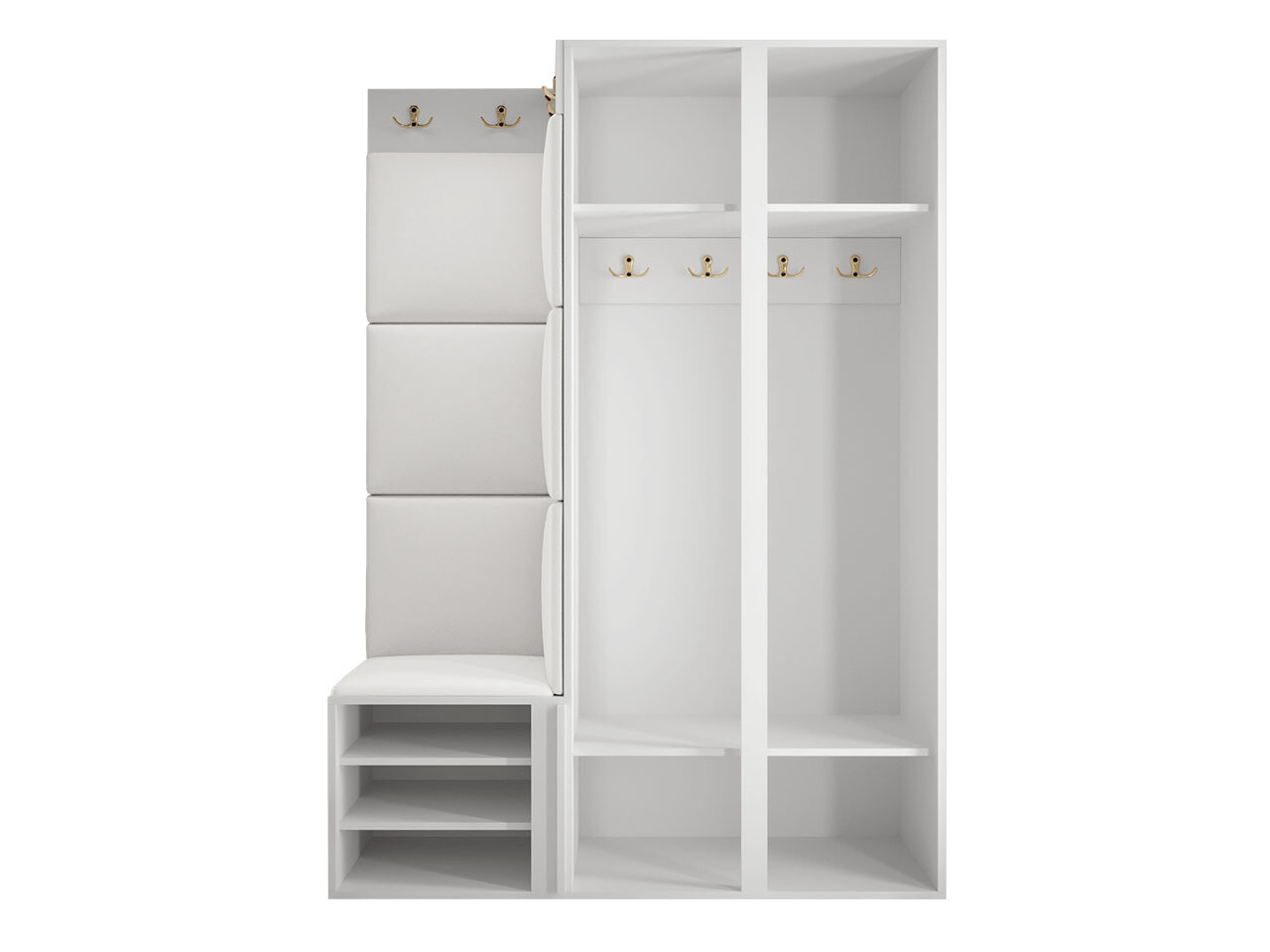 Conjunto para recibidor Hartford 387 (Blanco)