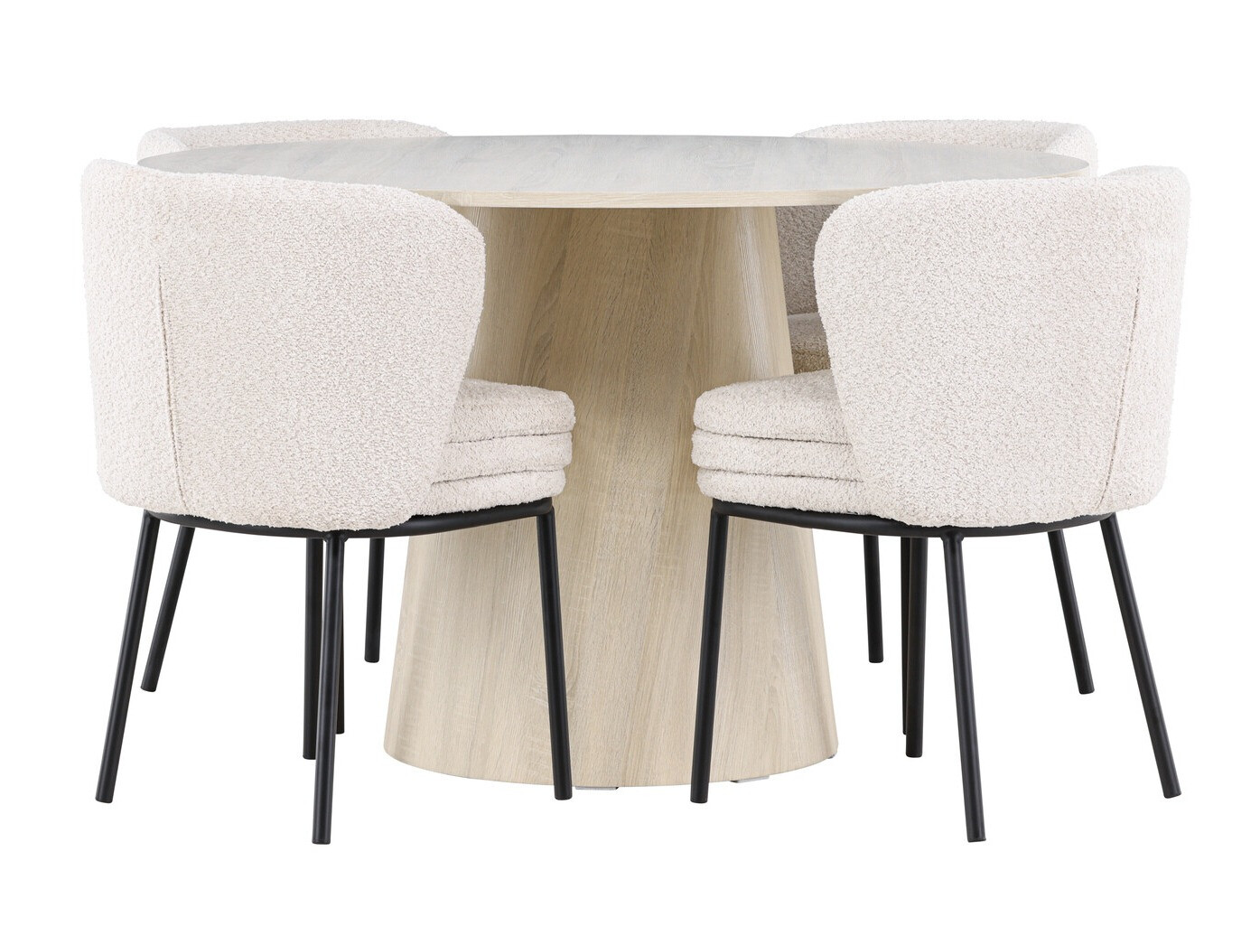 Conjunto de mesas y sillas para comedor Dallas 4557