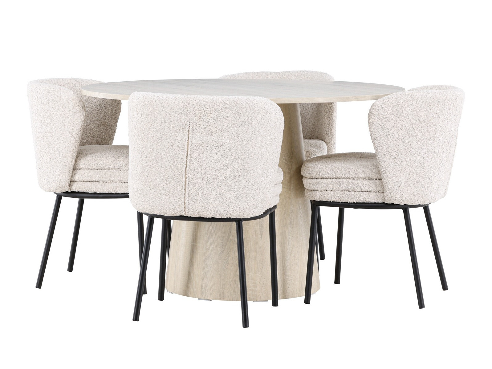 Conjunto de mesas y sillas para comedor Dallas 4557