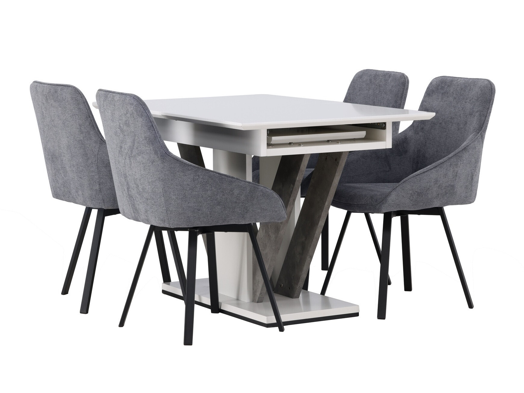 Conjunto de mesas y sillas para comedor Dallas 4558