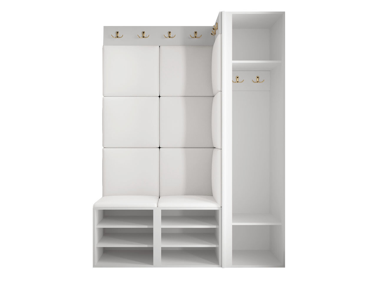 Conjunto para recibidor Hartford 385 (Blanco)