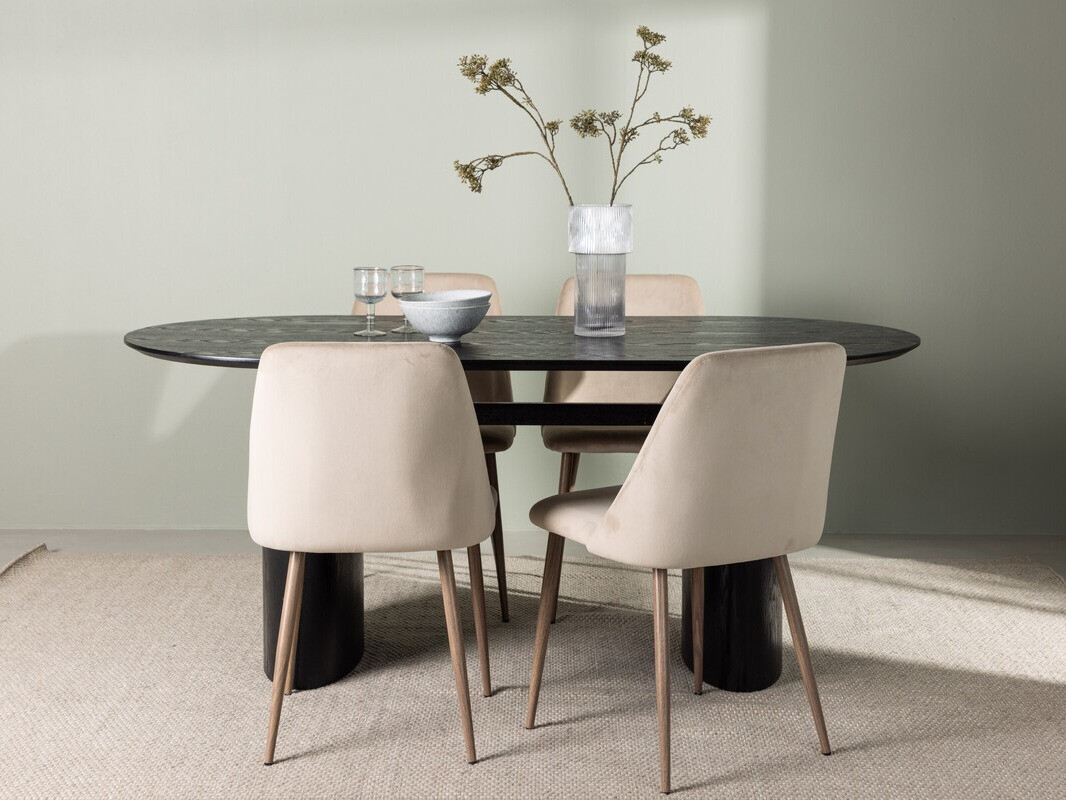 Conjunto de mesas y sillas para comedor Dallas 3995