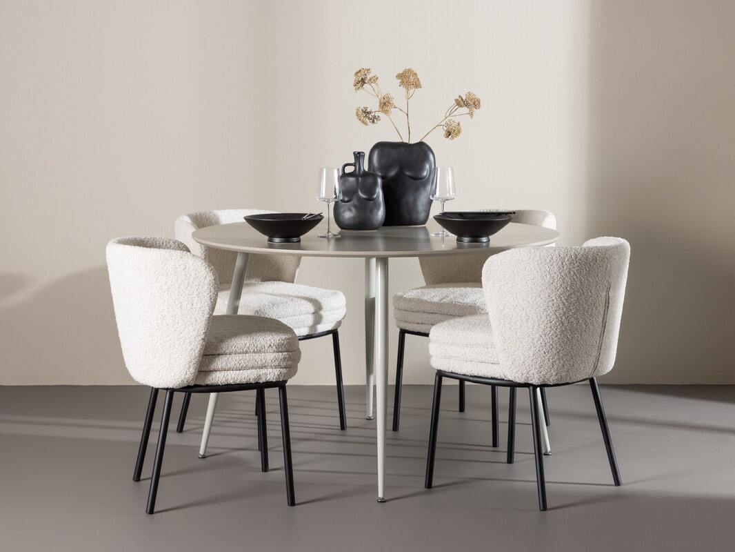 Conjunto de mesas y sillas para comedor Dallas 4560