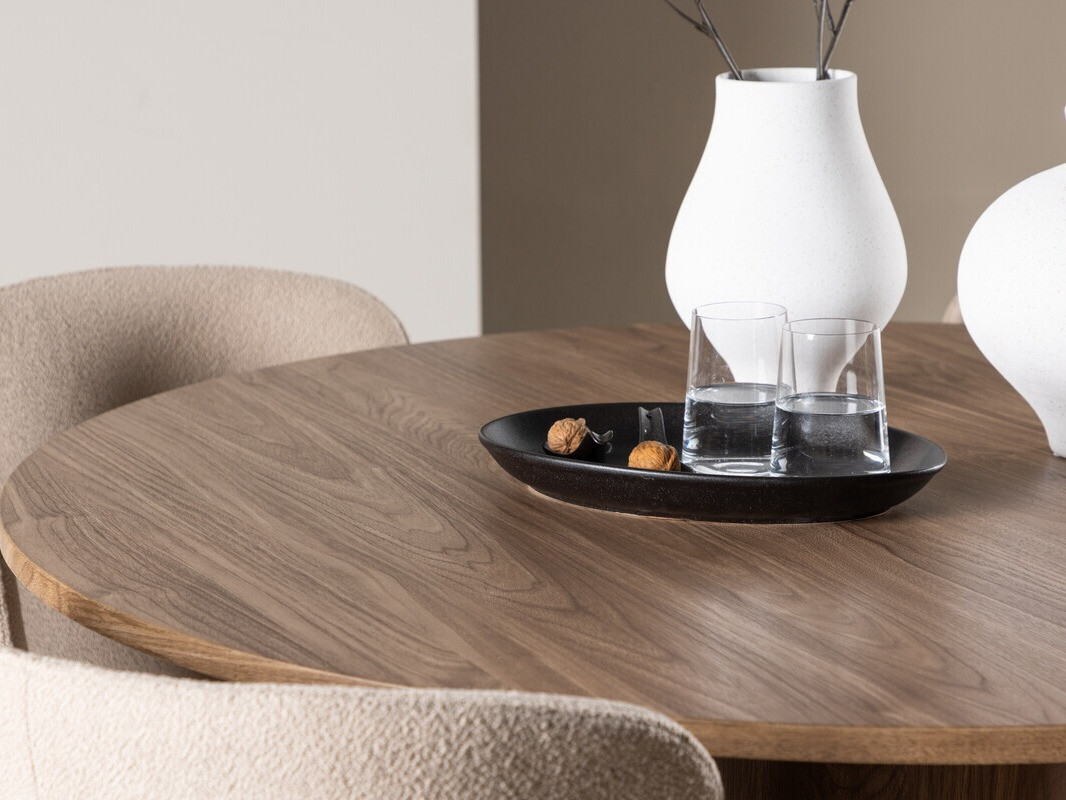 Conjunto de mesas y sillas para comedor Dallas 4562 (Marrón)