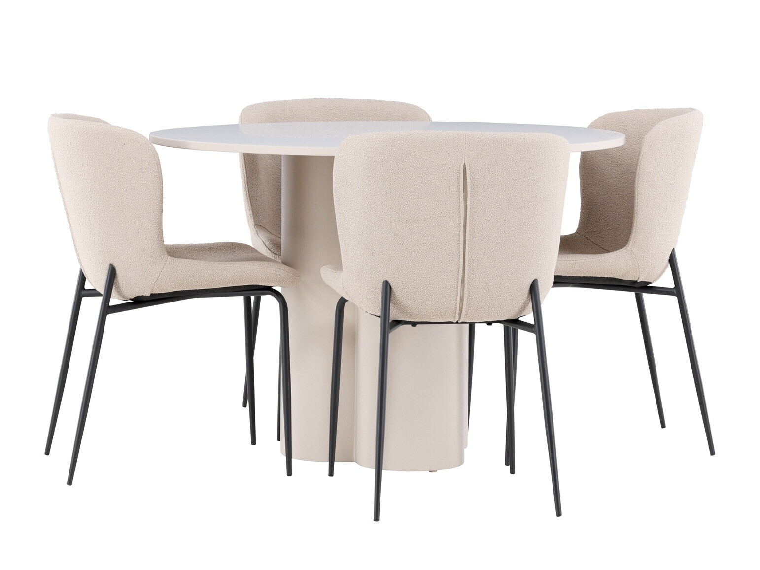 Conjunto de mesas y sillas para comedor Dallas 4562