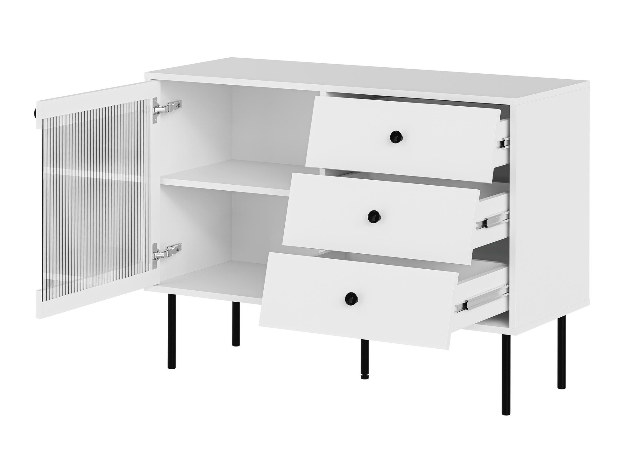 Conjunto de salón Feletri 108 (Blanco)