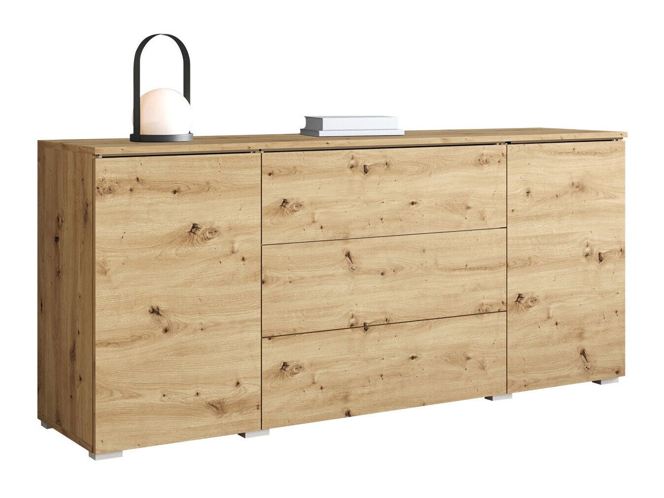 Cómoda Mirfivo 102 (Roble Artisan)