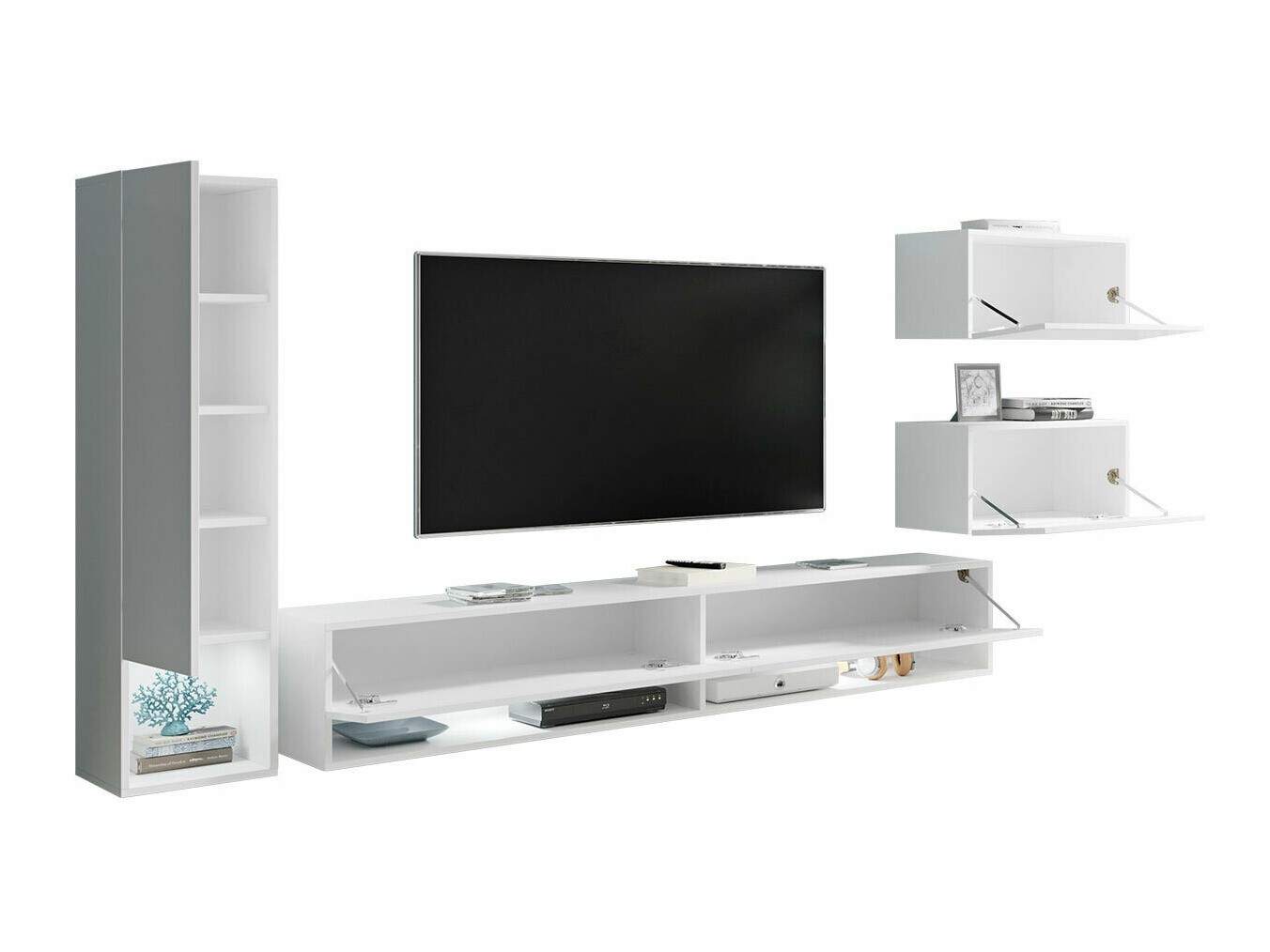 Conjunto de salón Sarasota 124 (Roble Artisan)