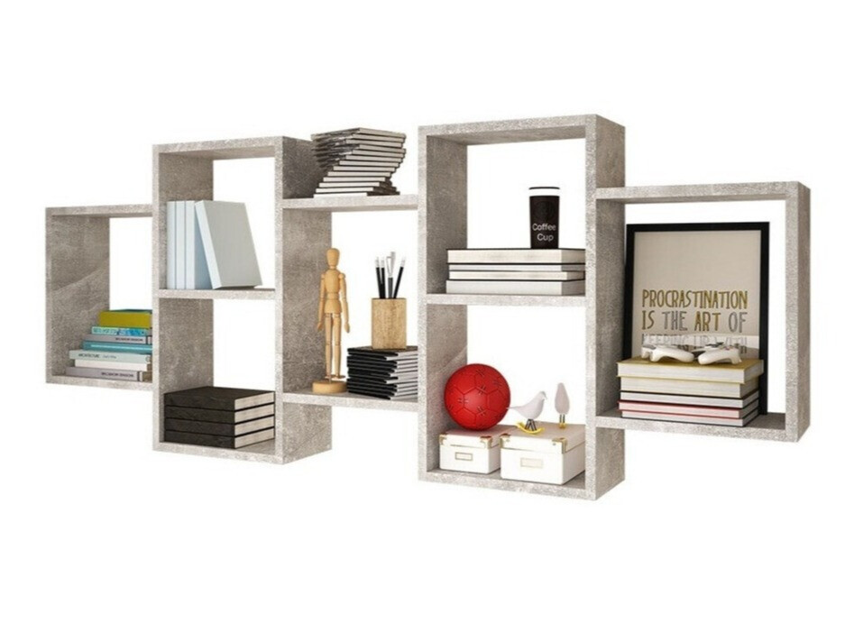 Estantería de pared Sarasota 103 (Hormigón)