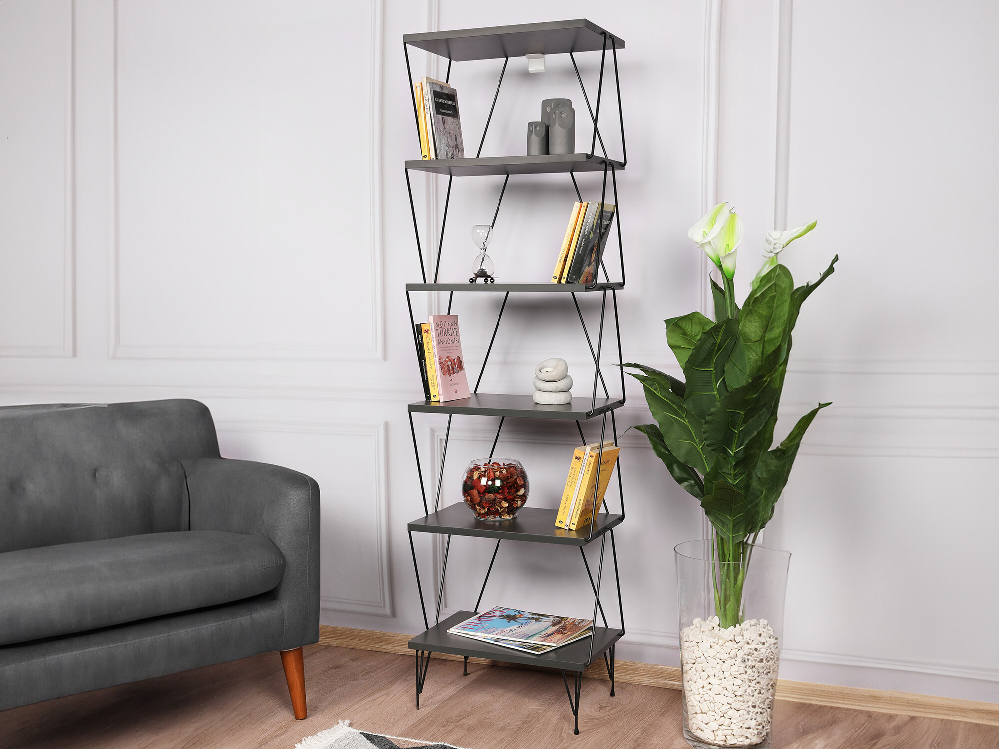 Estantería Kailua 1044 (Antracita)