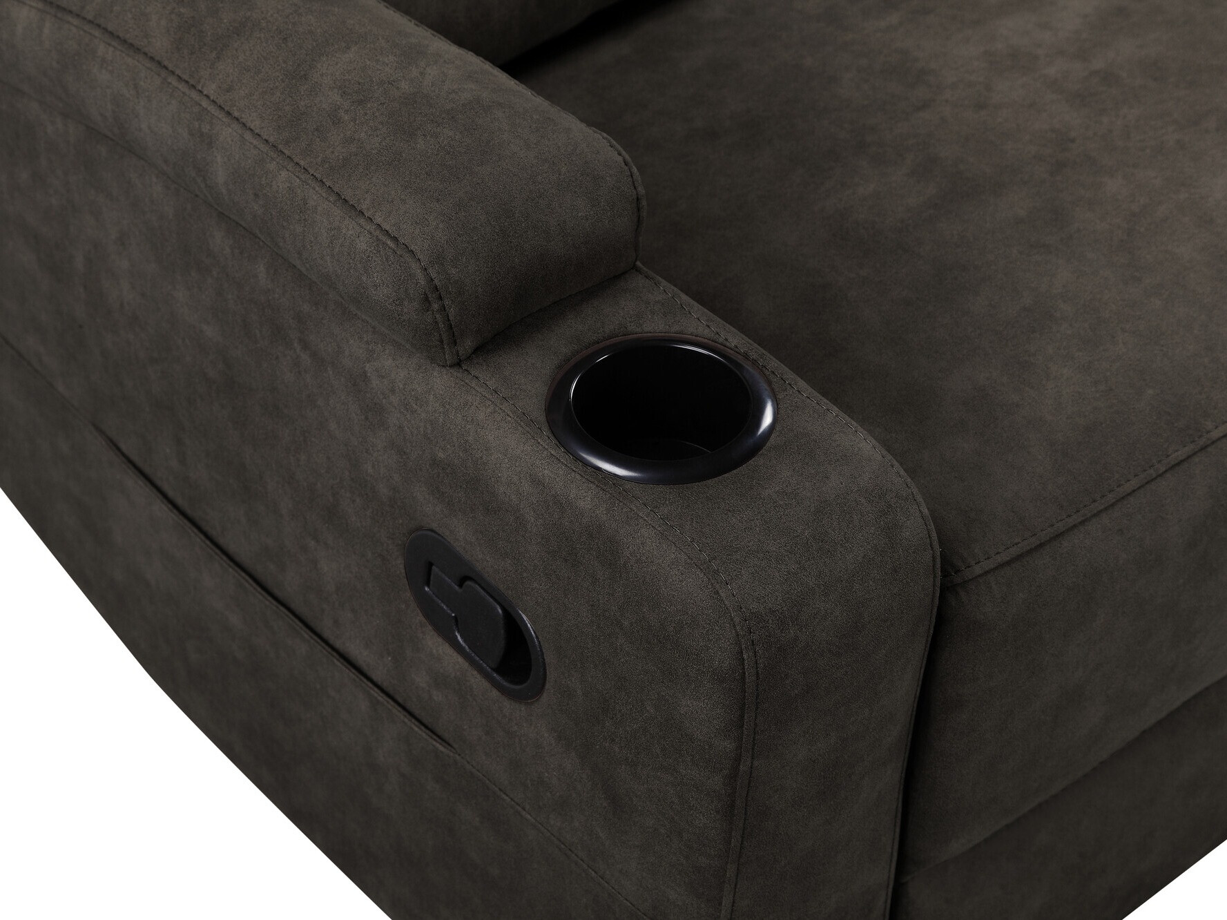 Sillón reclinable de ángulo suave Denton 1368 (Marrón oscuro)